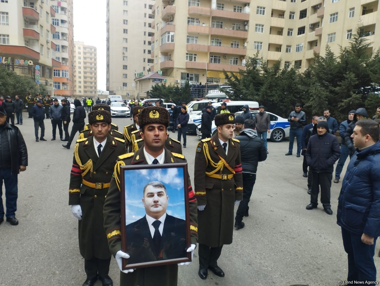 Nation bidding farewell to security officer killed in preventing armed attack on Tehran embassy