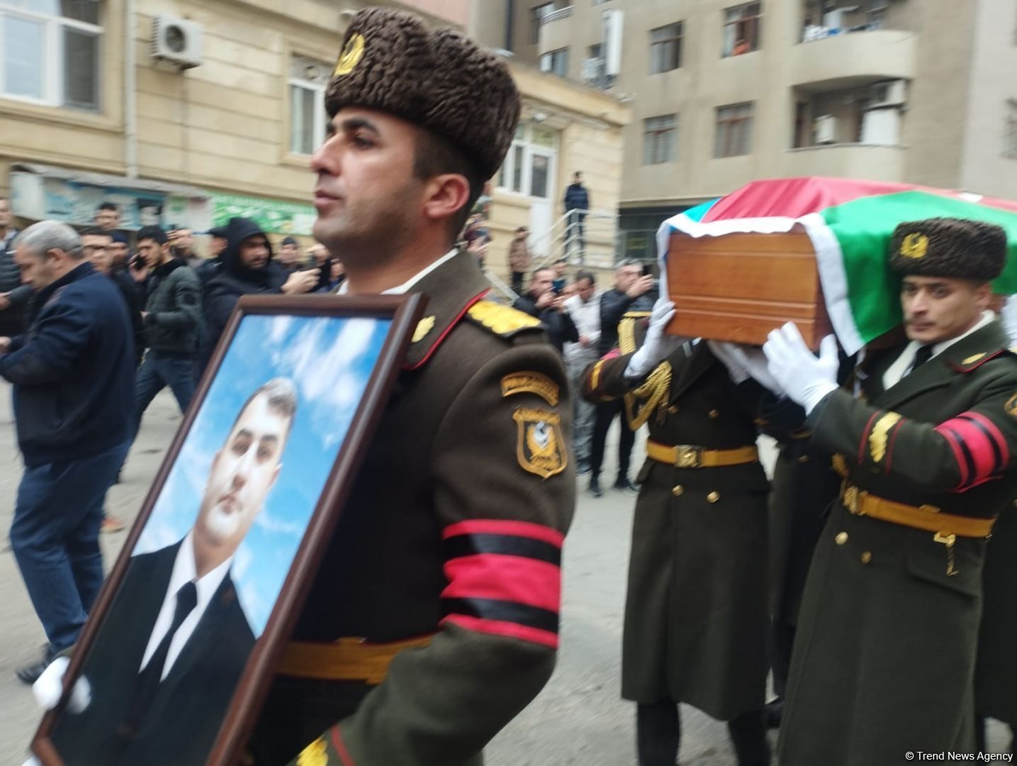 Nation bidding farewell to security officer killed in preventing armed attack on Tehran embassy - Gallery Image