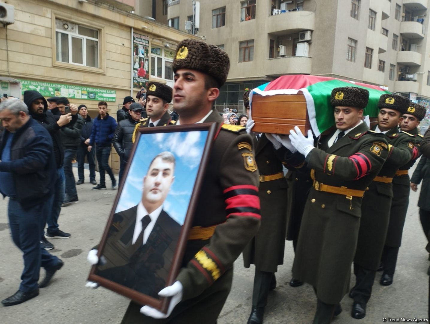 Nation bidding farewell to security officer killed in preventing armed attack on Tehran embassy - Gallery Image
