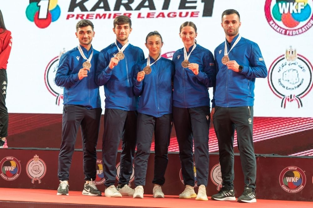 National karate team awarded at 2023 Karate 1 - Premier League event [PHOTO] - Gallery Image