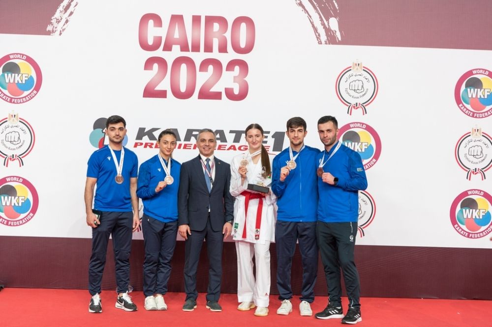 National karate team awarded at 2023 Karate 1 - Premier League event [PHOTO] - Gallery Image