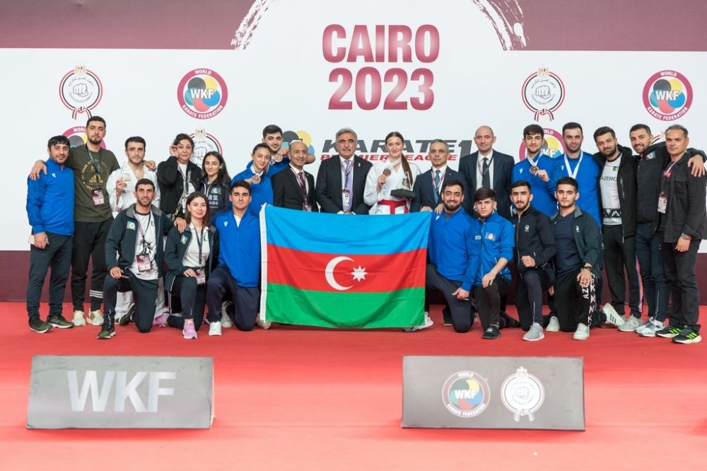 National karate team awarded at 2023 Karate 1 - Premier League event [PHOTO]