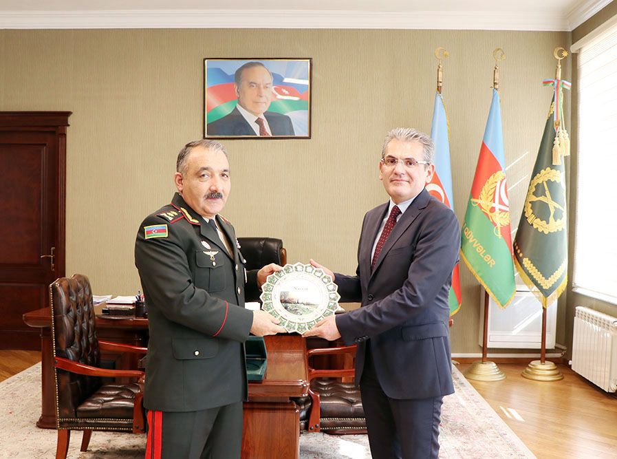 Azerbaijani deputy defense minister, Turkiye's  new Ganja Consul-General mull military co-op