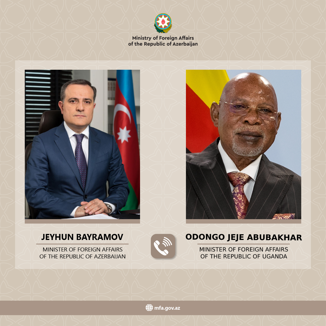 Azerbaijani top diplomat updates Ugandan counterpart on NAM activities, upcoming events