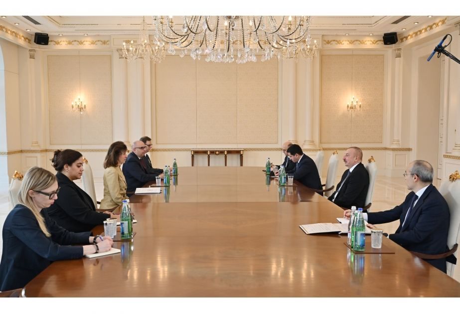 Azerbaijani president receives US Deputy Assistant Secretary for the Bureau of Energy Resources [UPDATE]