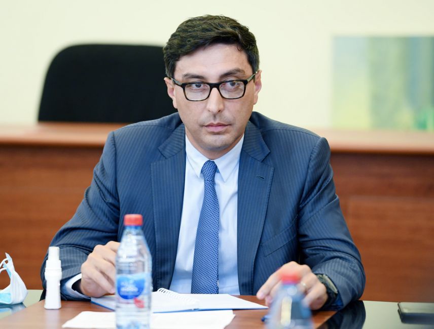 Azerbaijani Youth & Sports minister speaks at Youth Day event
