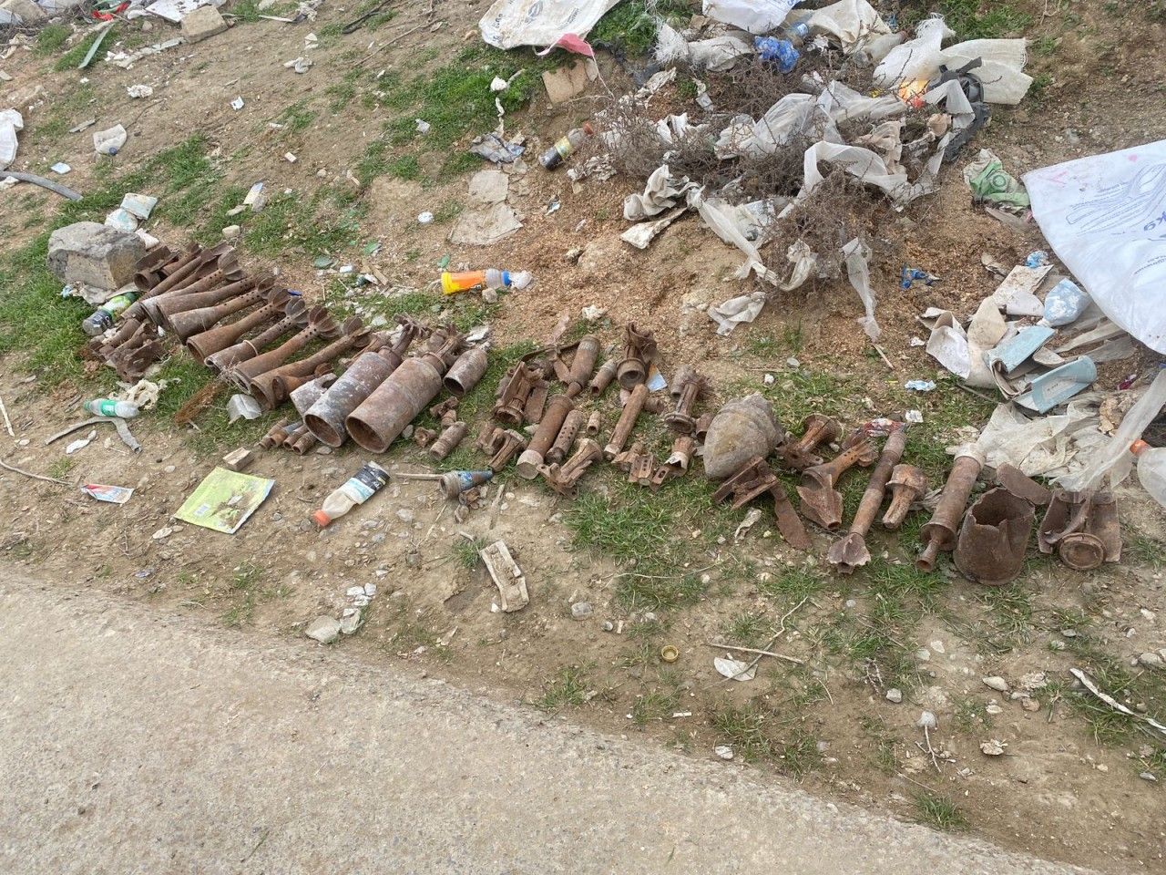 Military ammunition found in Baku's Binagadi District [PHOTO/VIDEO] - Gallery Image