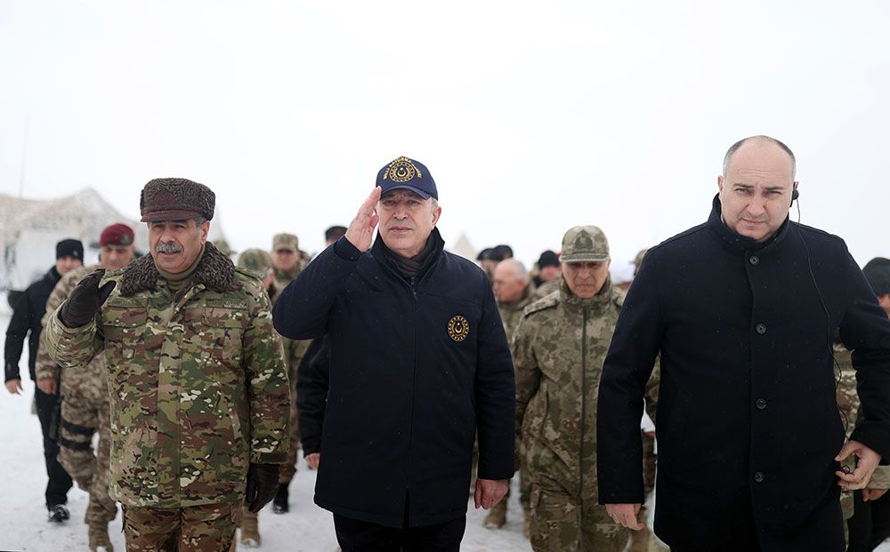 Azerbaijani defense chief attends Winter Exercises-2023 in Turkiye [PHOTO]