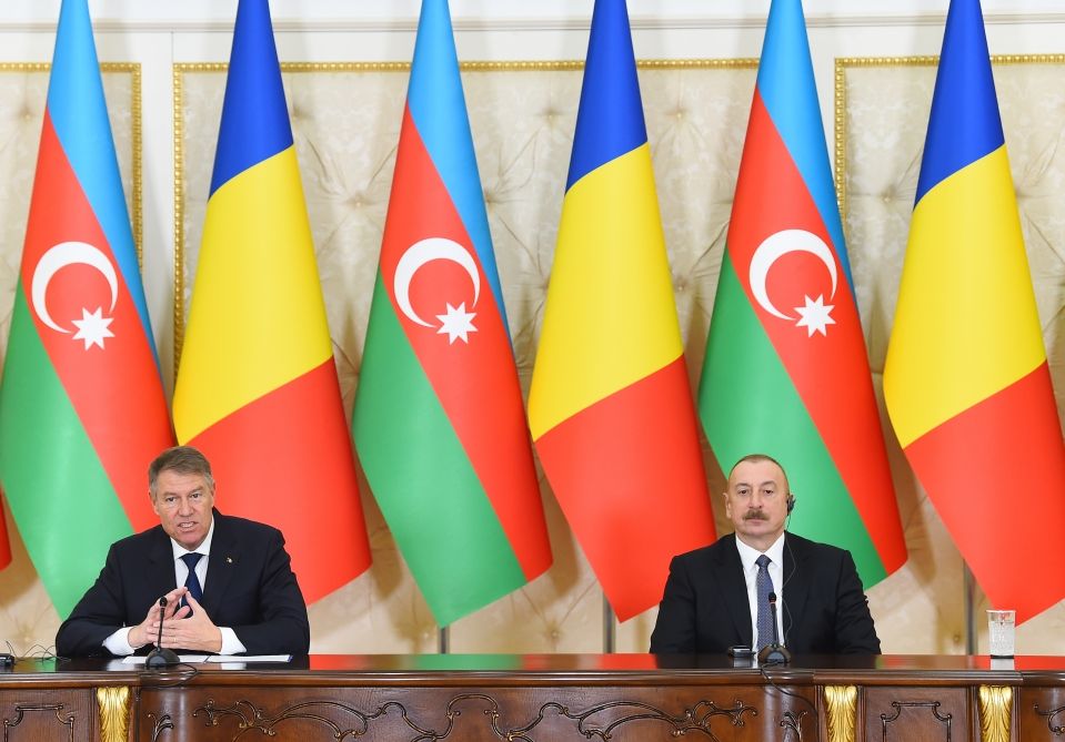 Azerbaijani, Romanian presidents make press statements [PHOTO/VIDEO] - Gallery Image