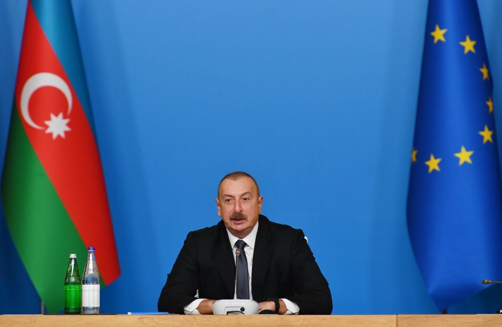 President Ilham Aliyev makes speech at SGC Advisory Council meeting [UPDATE]