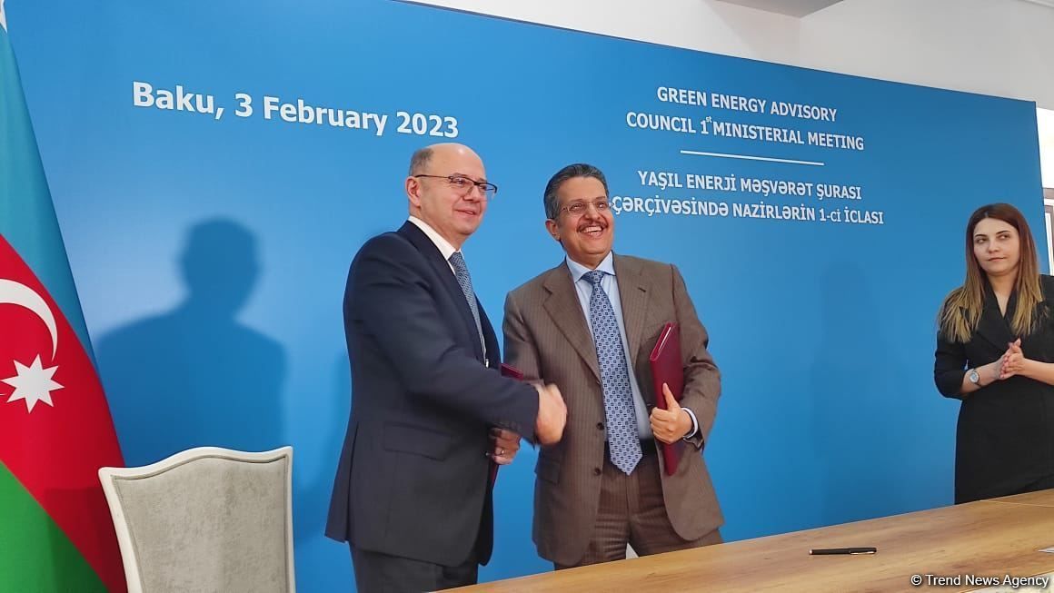 Azerbaijan & ACWA Power agree on project for offshore wind power [PHOTO]