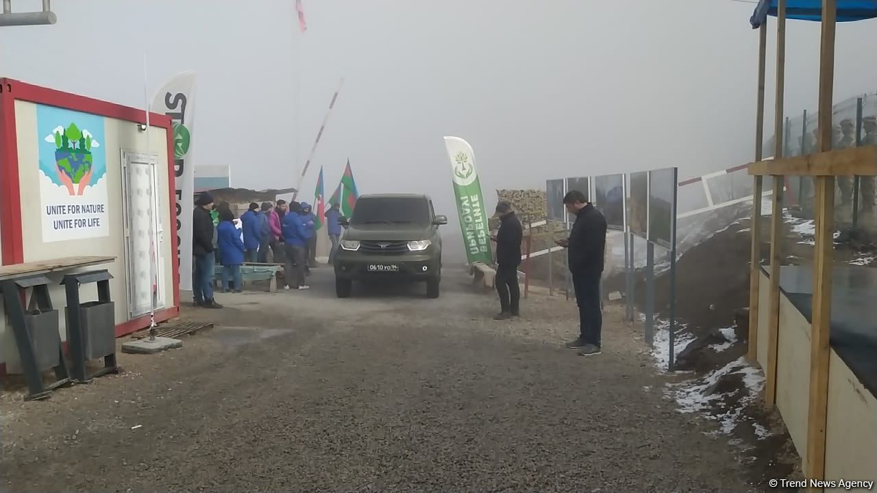 Picket of Azerbaijani eco-activists on major Karabakh road enters 58th day [PHOTO] - Gallery Image