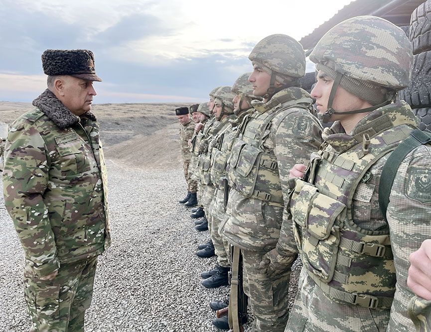 Azerbaijani Army Chief of General Staff inspects service & combat activities [PHOTO/VIDEO]