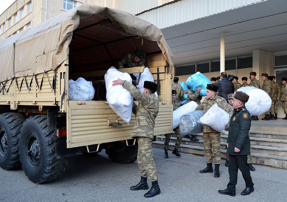 Azerbaijan continues collecting aid for Turkiye [PHOTO/VIDEO]