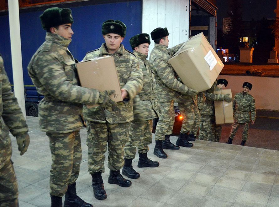 Azerbaijani MoD sends another truck of humanitarian aid to quake-hit Turkiye [PHOTO]