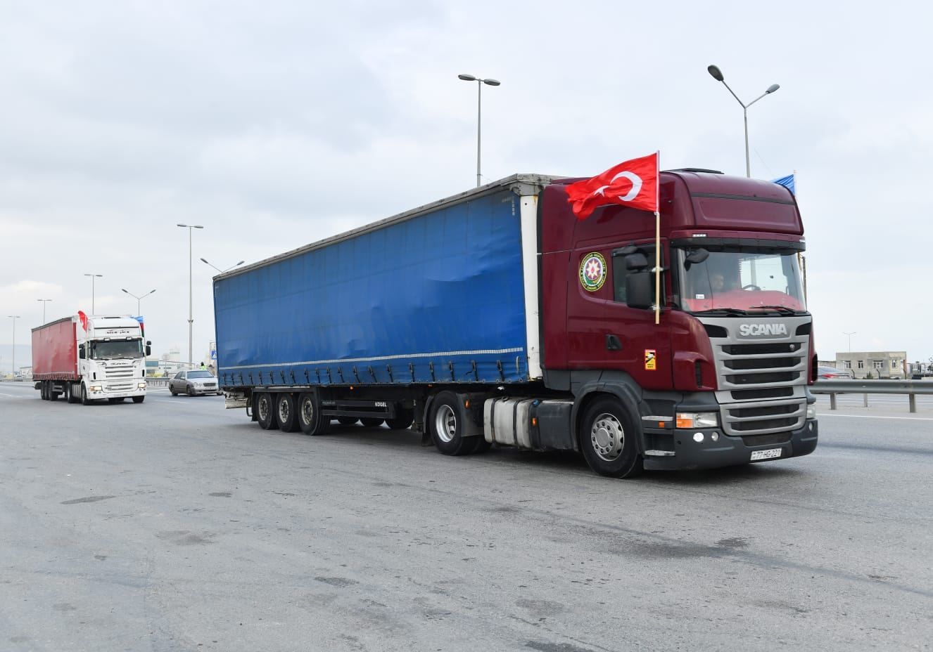 As instructed by Azerbaijani president, Border Service sends another humanitarian aid convoy to Turkiye [PHOTOS]