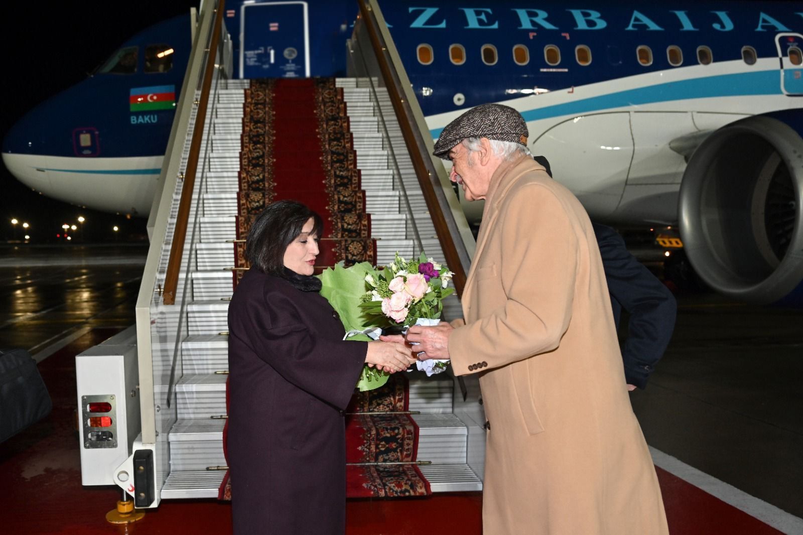 Azerbaijani Speaker arrives in Russia