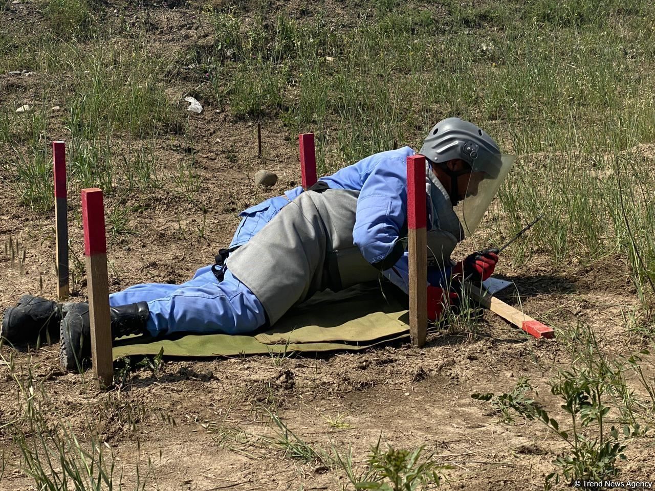 ANAMA: Azerbaijan defuses 160 mines across liberated Karabakh for a week