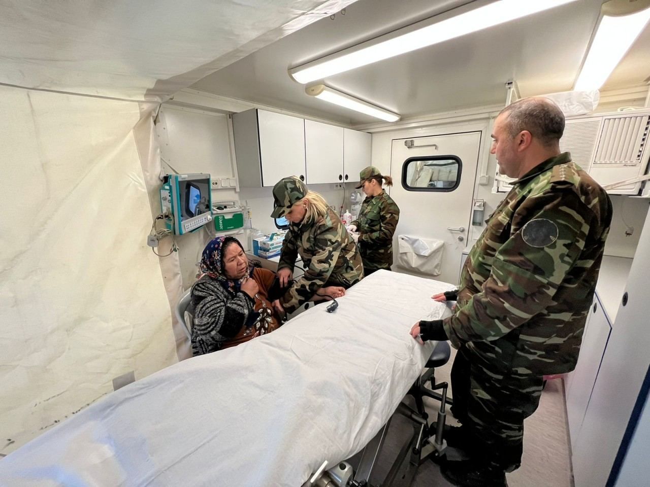 Azerbaijan's mobile field hospital providing medical aid in Turkiye's quake-hit zone [PHOTO/VIDEO]
