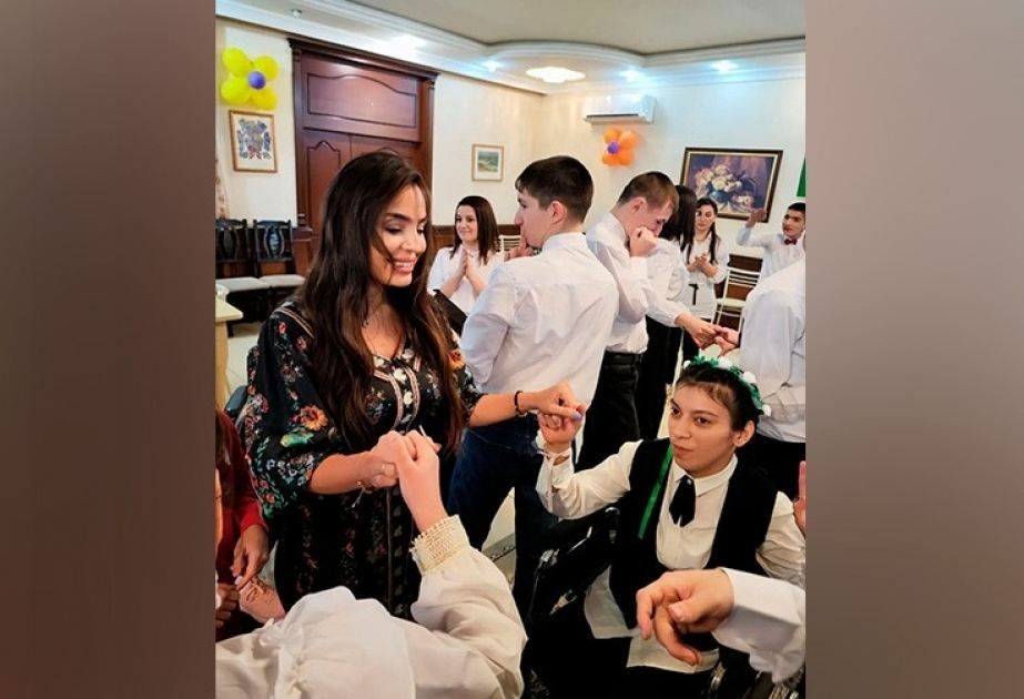 Leyla Aliyeva visits social service institution for children with disabilities [PHOTO]