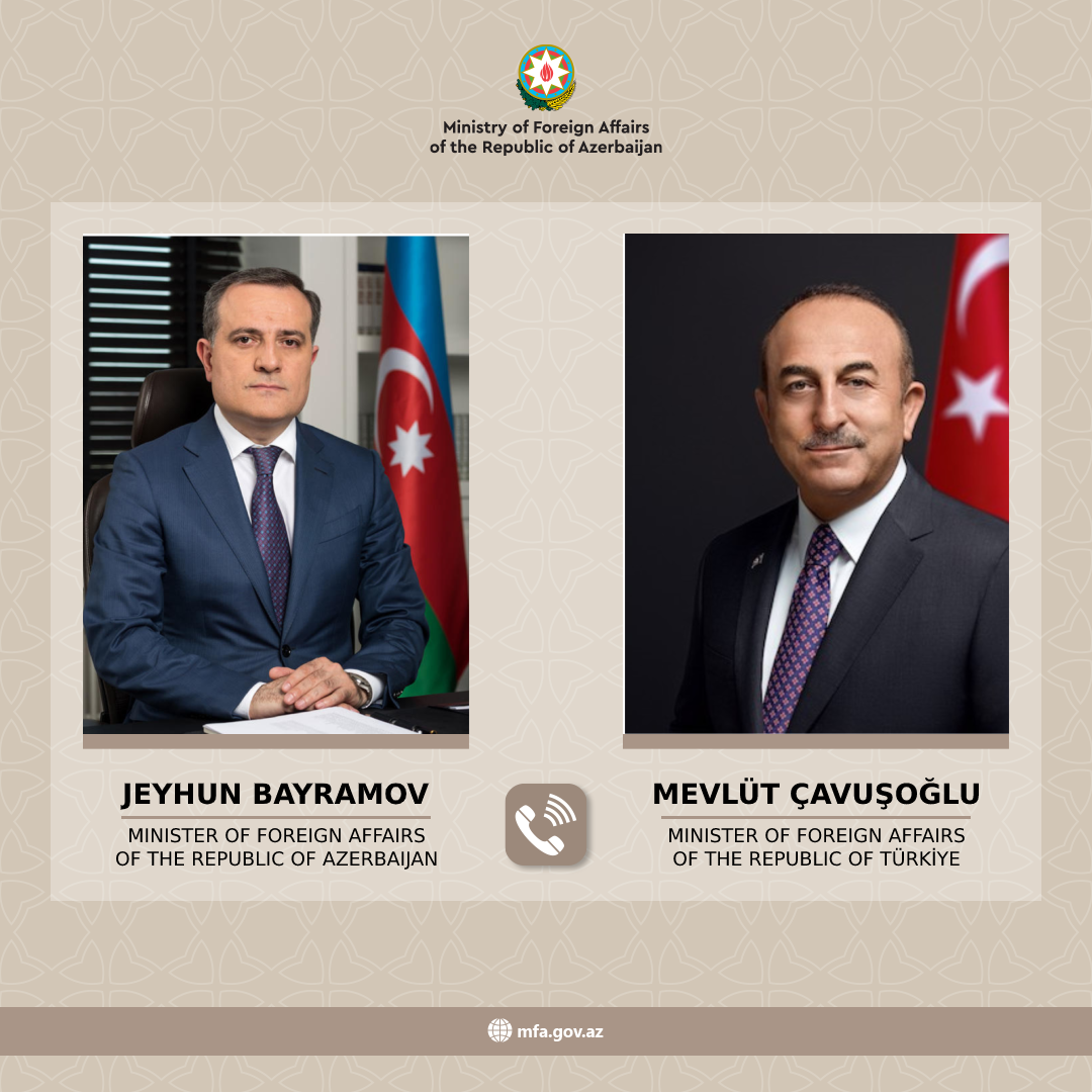 Azerbaijani, Turkish top diplomats discuss earthquake consequences