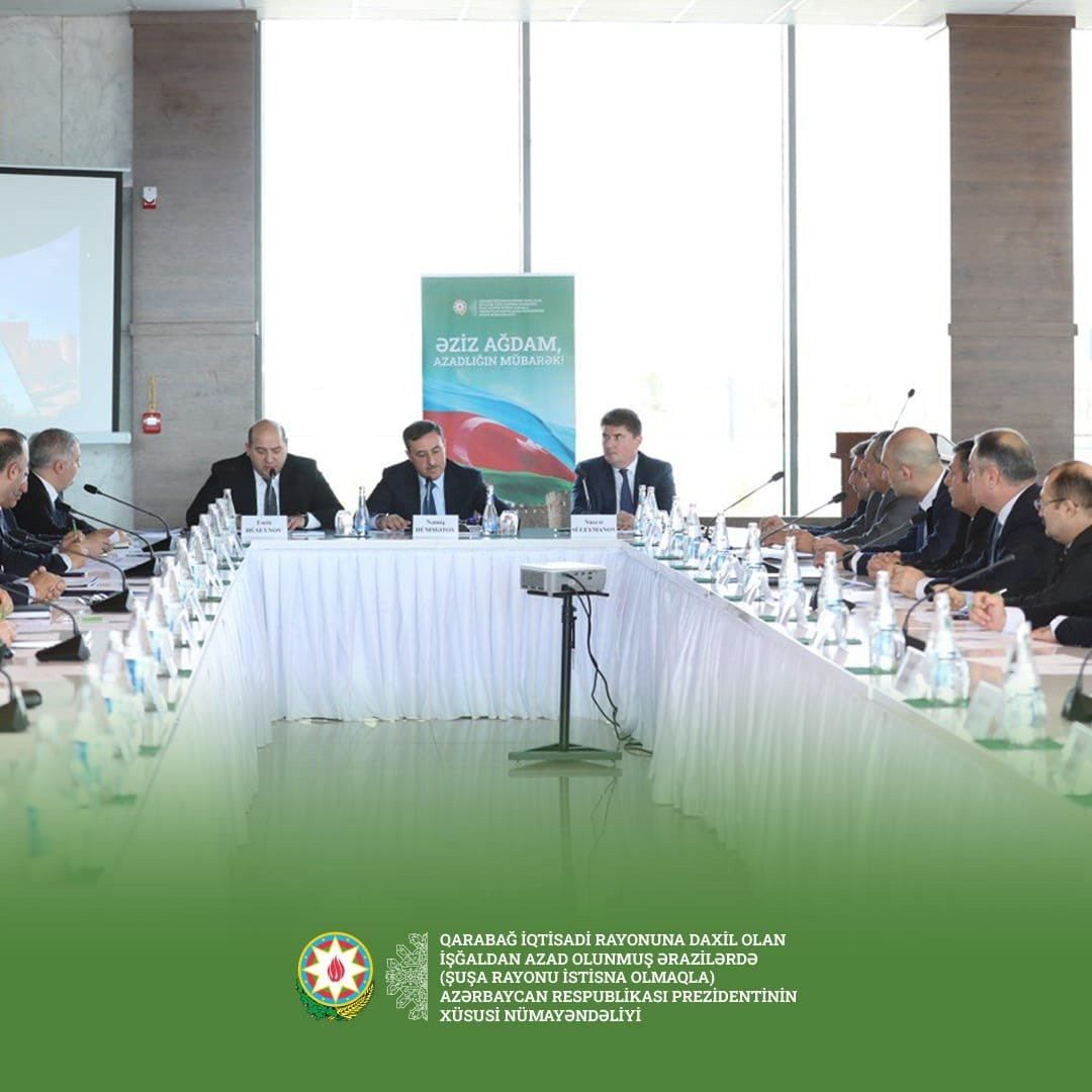 Urban Development of the Inter-Agency Centre working group holds meeting in Aghdam