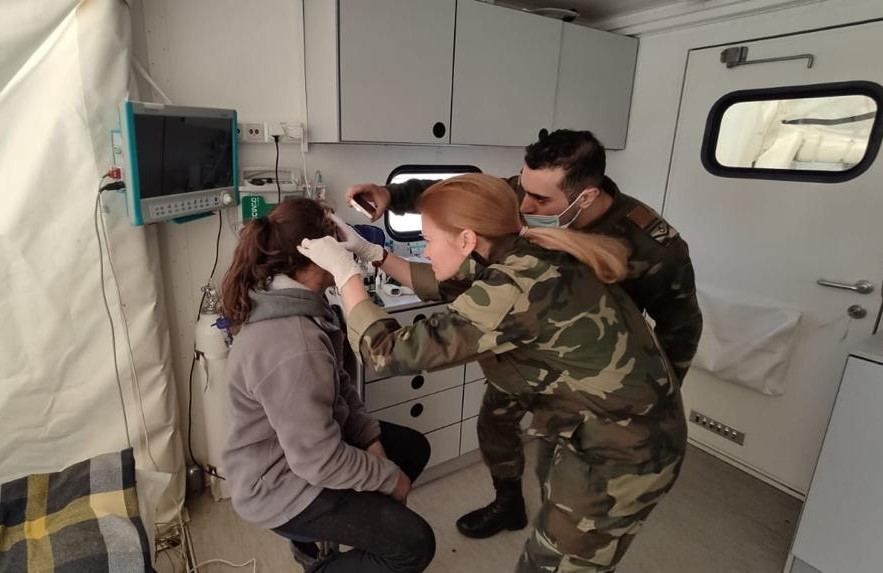 Azerbaijani mobile field hospitals remain critical in providing Turkiye's quake victims with first aid [PHOTO/VIDEO]