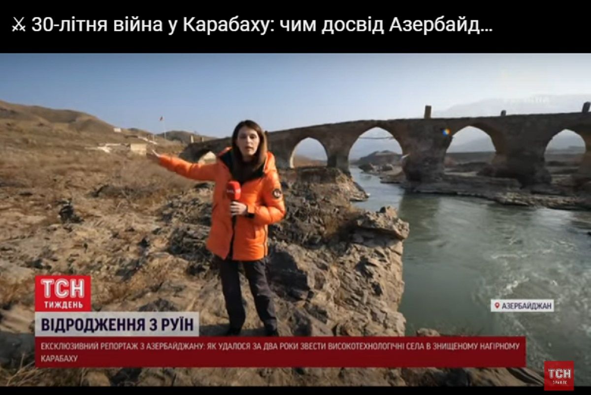 Karabakh conflict through the camera of Ukrainian TV correspondent