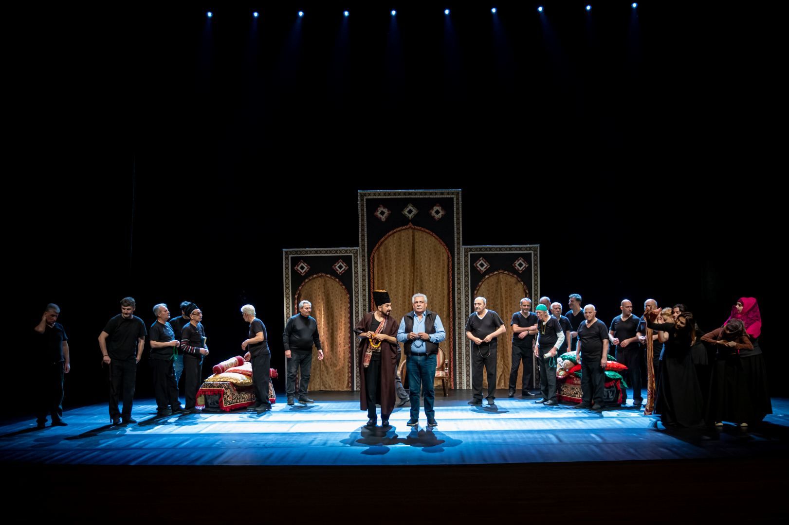 Heydar Aliyev Center completes rehearsal of classical play The Corpses [PHOTO]