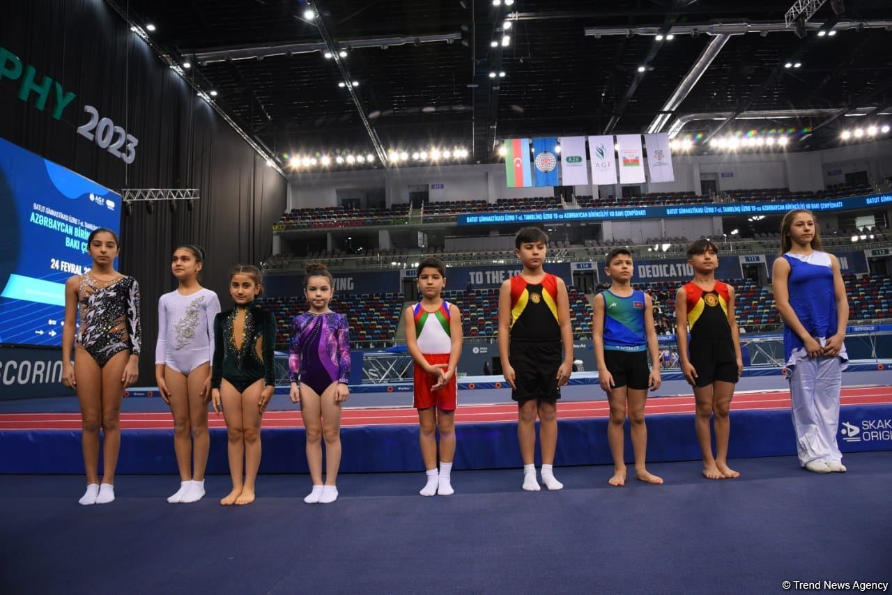 Young gymnasts show their strength at Azerbaijan and Baku Championships [PHOTO]