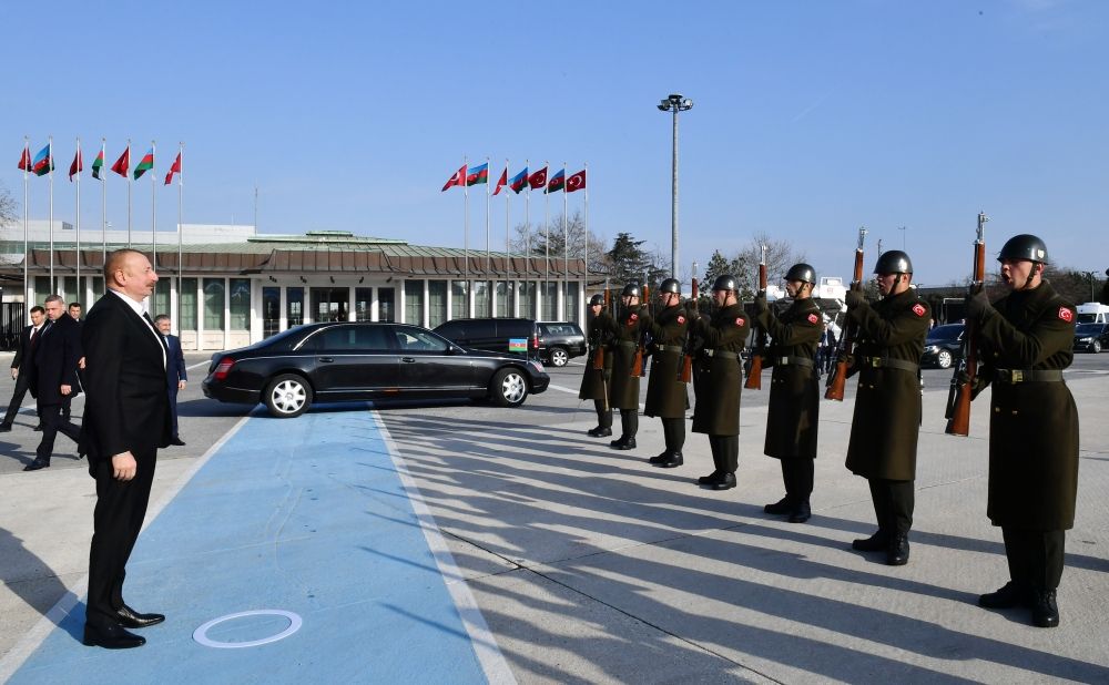 President Ilham Aliyev completed his working visit to Türkiye