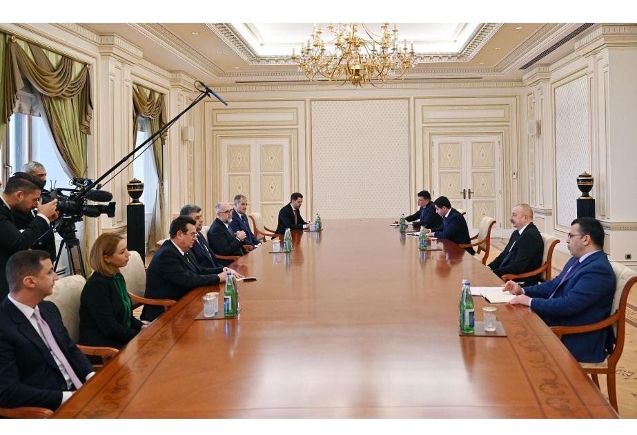 Azerbaijani president receives Romanian parliamentary delegation [UPDATE]