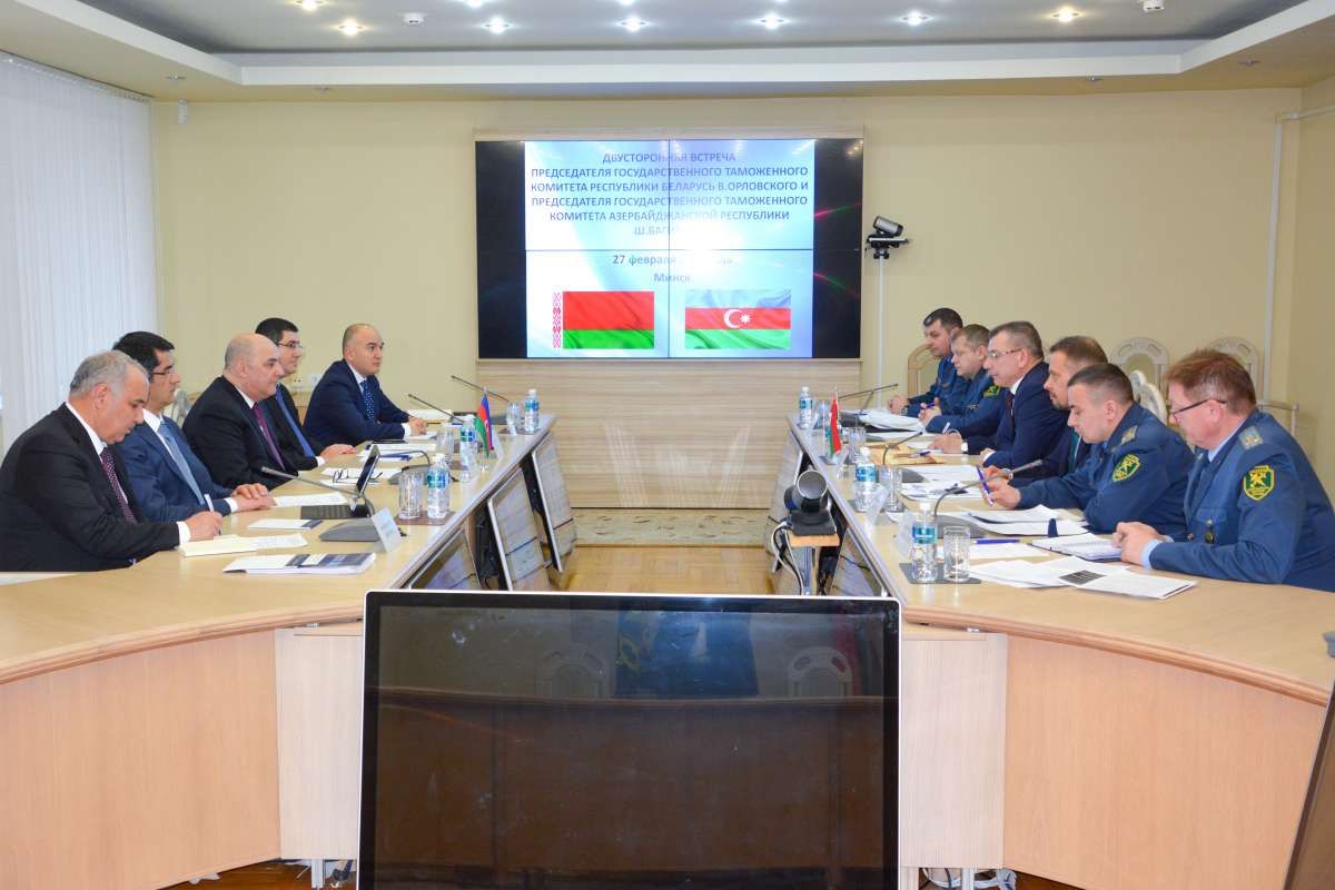 Azerbaijan & Belarus sign plan for bilateral coop on custom services improvement [PHOTO]