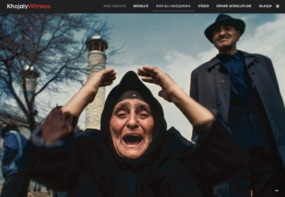 Prominent photojournalist launches website on Khojaly tragedy [PHOTO] - Gallery Image
