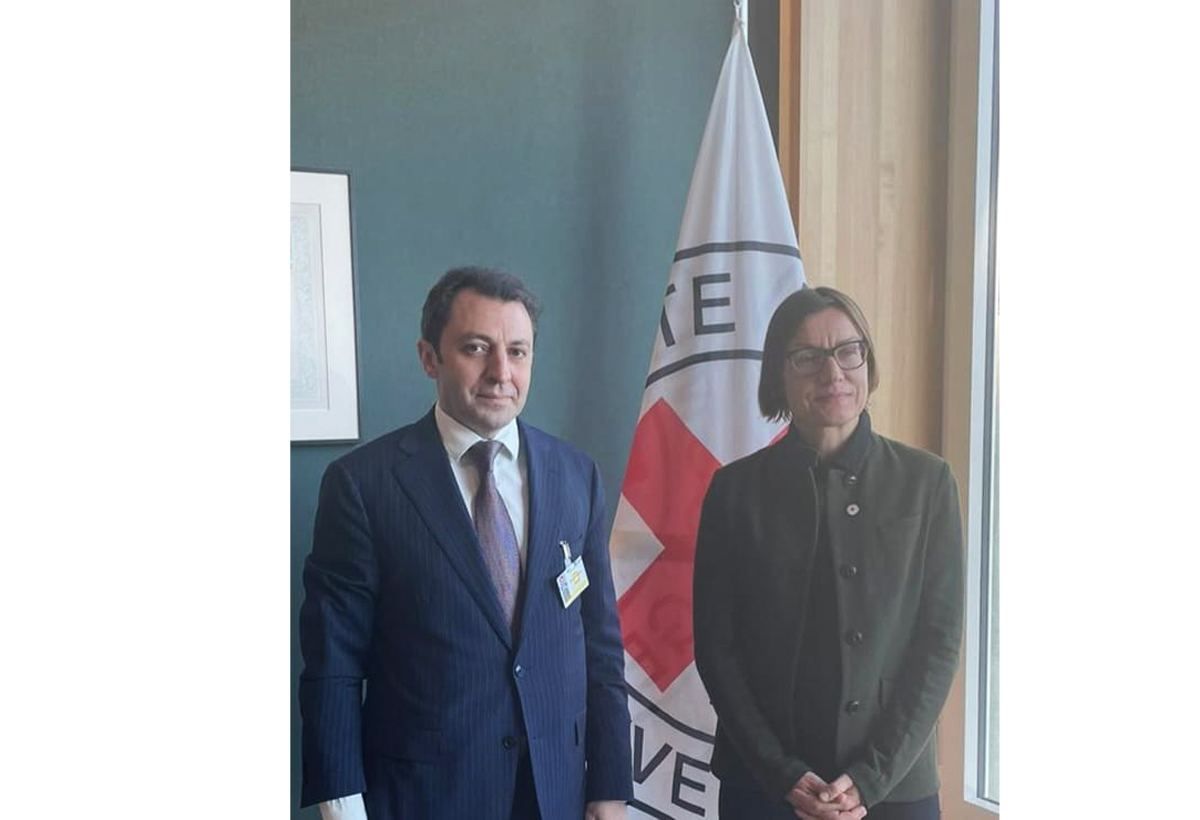 Azerbaijan and ICRC mull co-op, regional & humanitarian issues