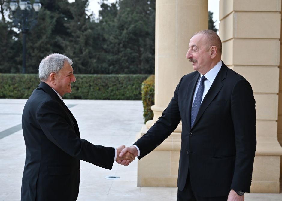 President Ilham Aliyev met with President of Iraq Abdullatif Jamal Rashid [PHOTO/VIDEO]