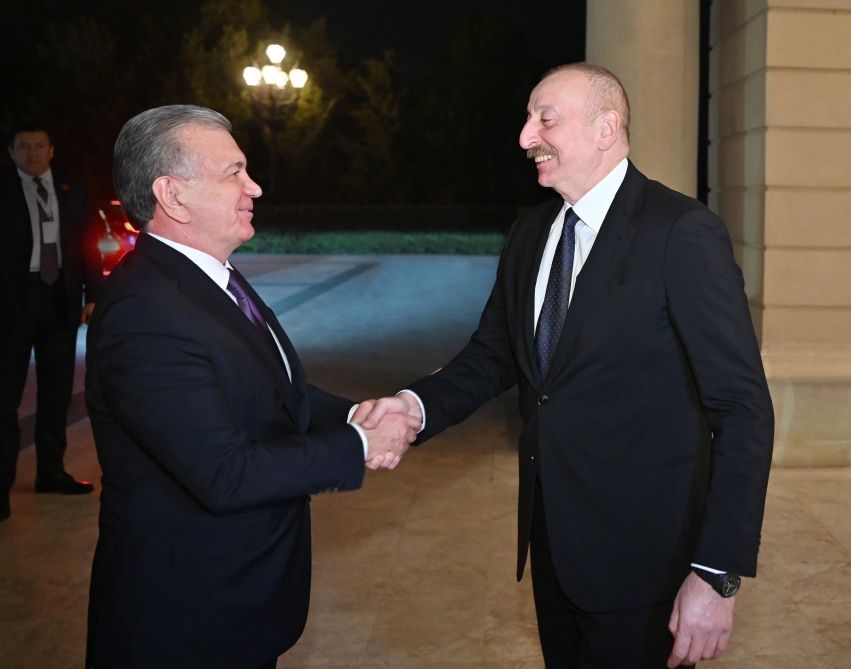President Ilham Aliyev met with President of Uzbekistan Shavkat Mirziyoyev [PHOTO/VIDEO]
