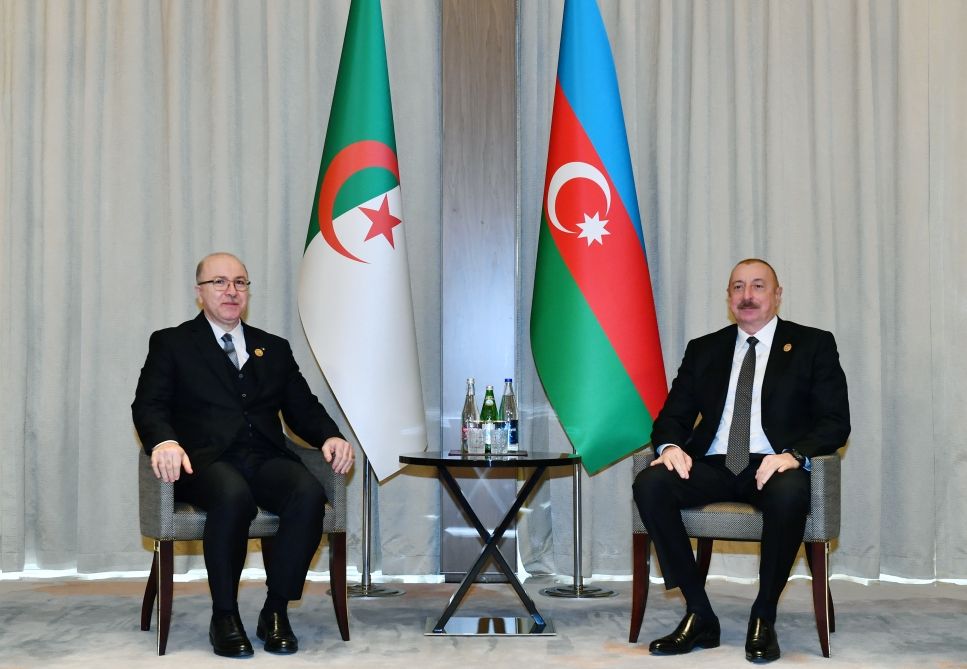 President Ilham Aliyev meets with Prime Minister of Algeria [UPDATE]