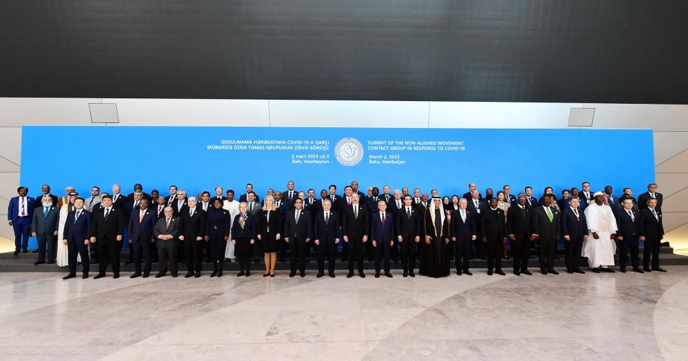 NAM Contact Group meeting in response to COVID-19 kicks off in Baku - Azerbaijani President attends the Summit-level Meeting [UPDATED]