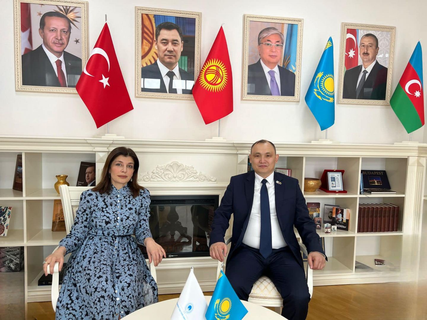 Kazakh Deputy Minister of Foreign Affairs visits Turkic Culture and Heritage Foundation [PHOTO]