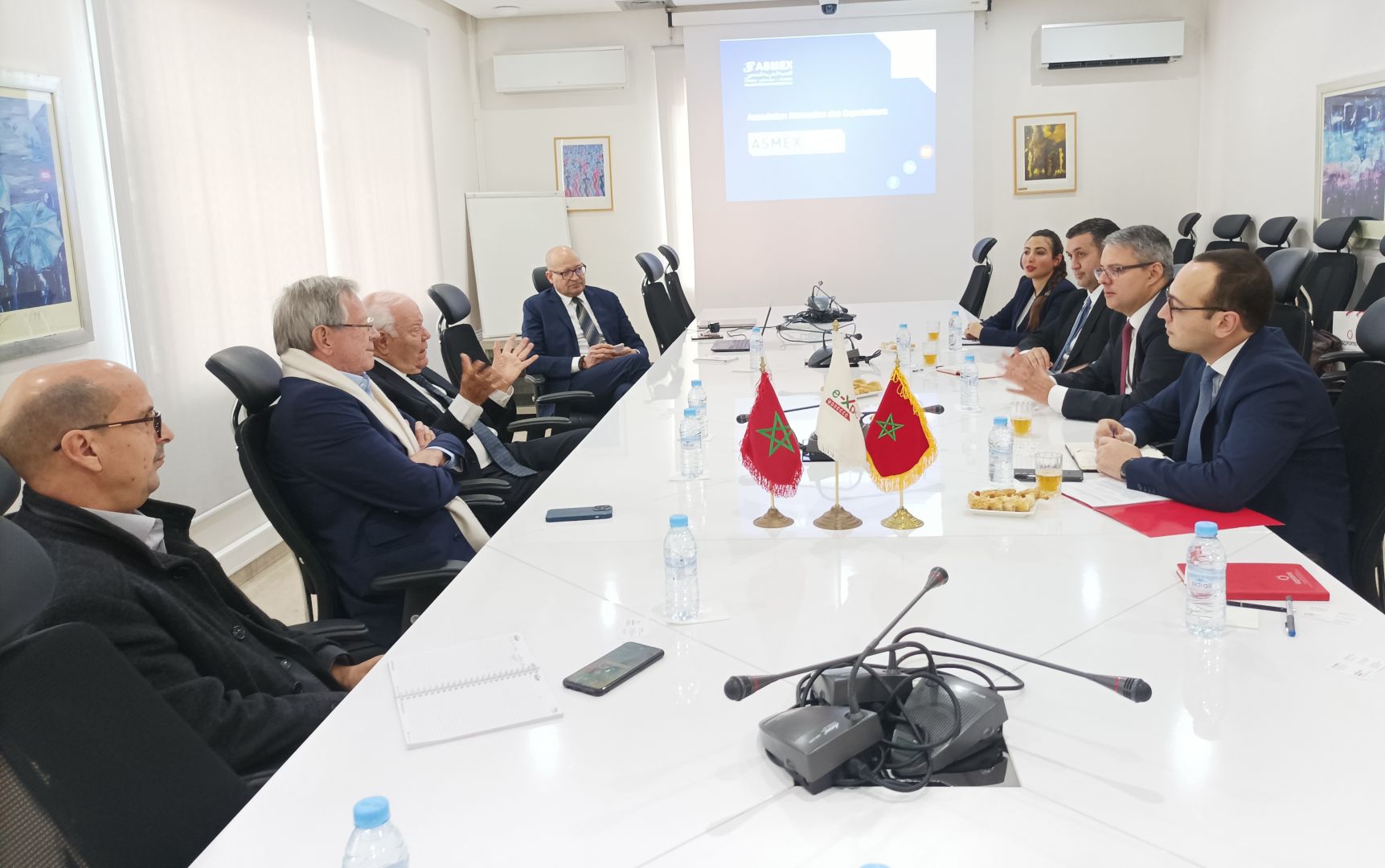 Azerbaijani export & investment agency reps visit Morocco to explore chances for economic co-op [PHOTO] - Gallery Image