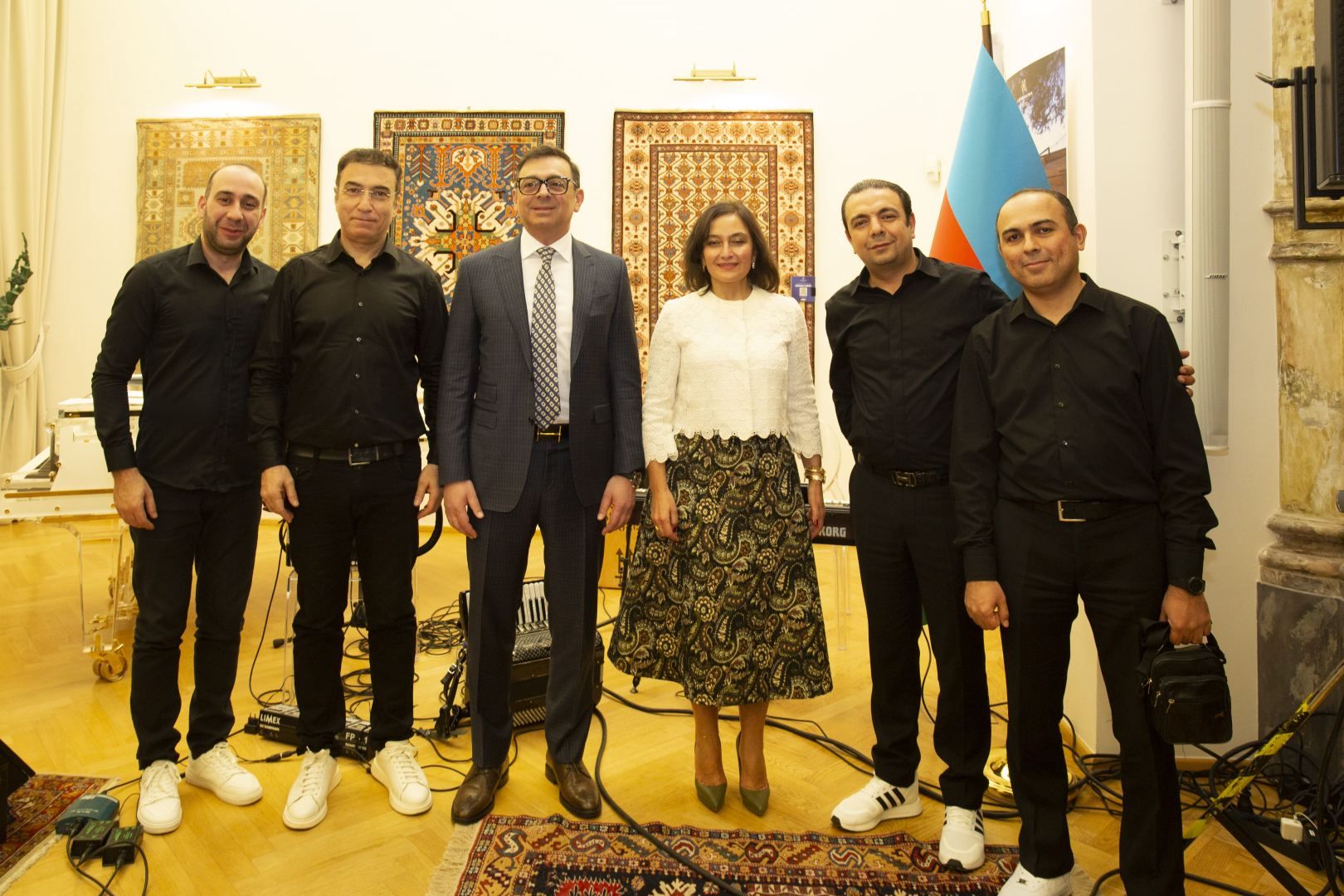 Azerbaijani Azerkhalcha carpets conquer Austria- festive evening with music and national cuisine [PHOTO/VIDEO]