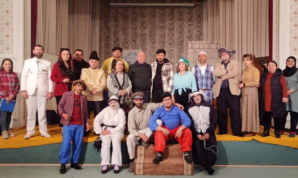 Public viewing of  play "Molla Nasreddin" at  Fuzuli Theater [PHOTO]