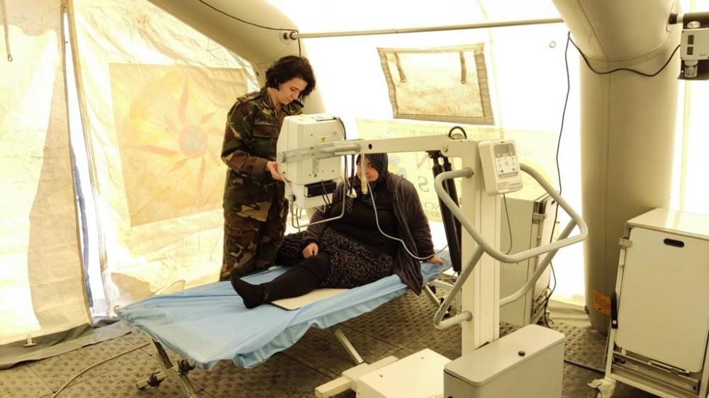 Azerbaijani doctors provide 2,639 people with medical services in Turkiye [PHOTO]