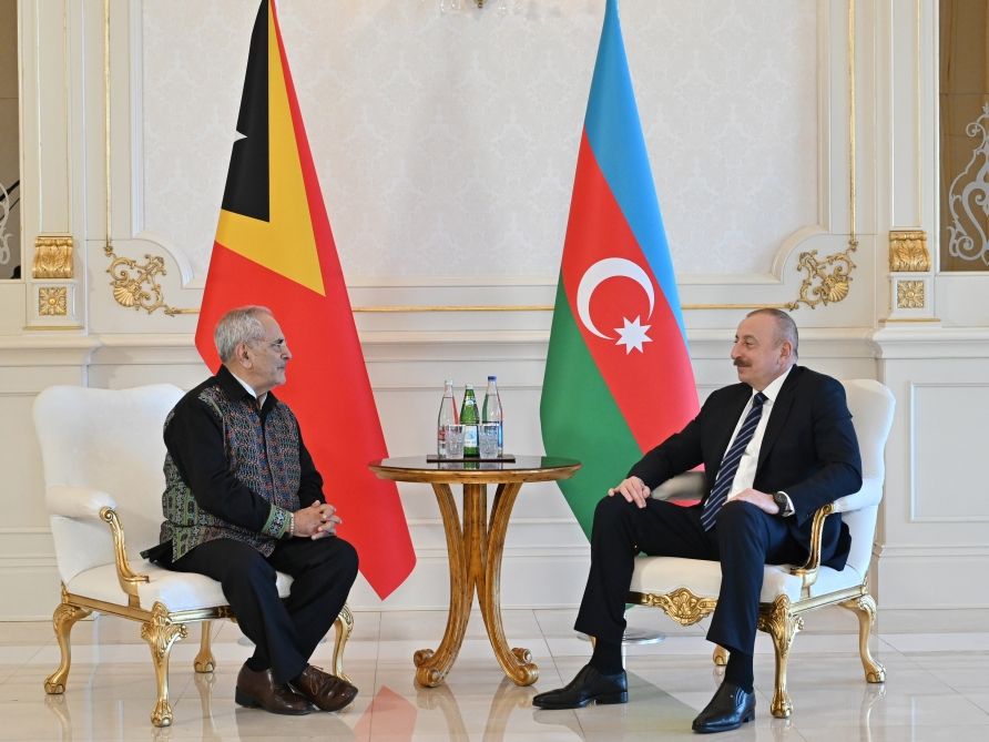 President of Azerbaijan Ilham Aliyev met with President of Timor-Leste José Ramos-Horta [UPDATE]