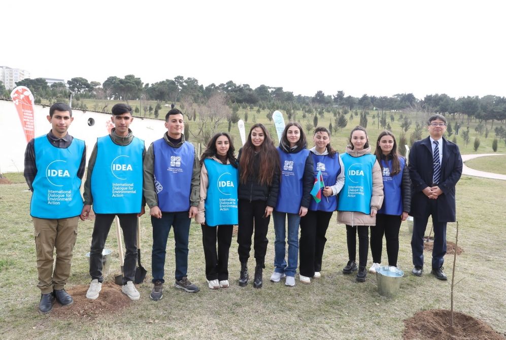 Leyla Aliyeva takes part in Green Marathon 2023 tree-planting campaign [PHOTO]