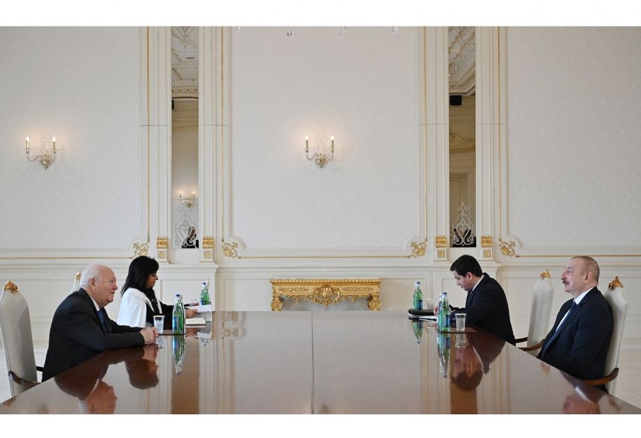 President Ilham Aliyev received High Representative for United Nations Alliance of Civilizations [UPDATED/VIDEO]