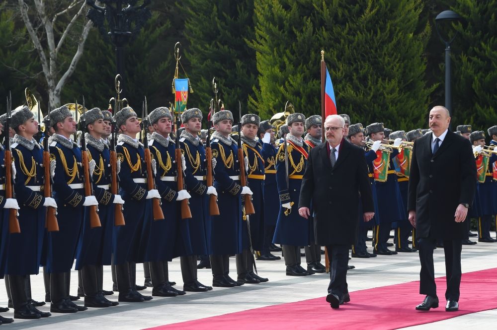 Official welcome ceremony was held for President of Latvia Egils Levits [PHOTO/VIDEO]