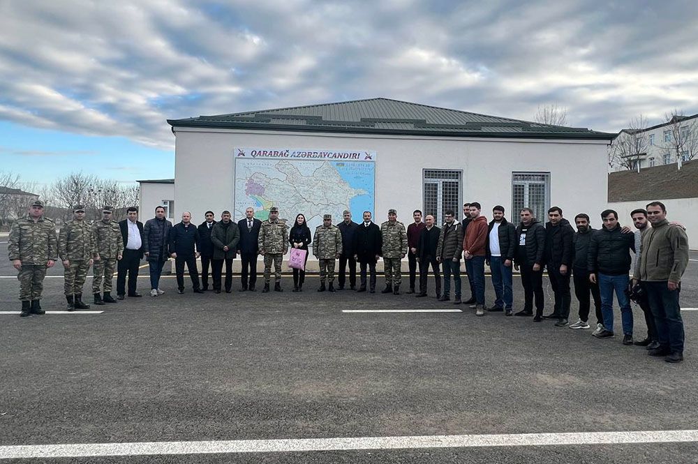 Media reps visit servicemen stationed in Azerbaijan's liberated lands [PHOTO]