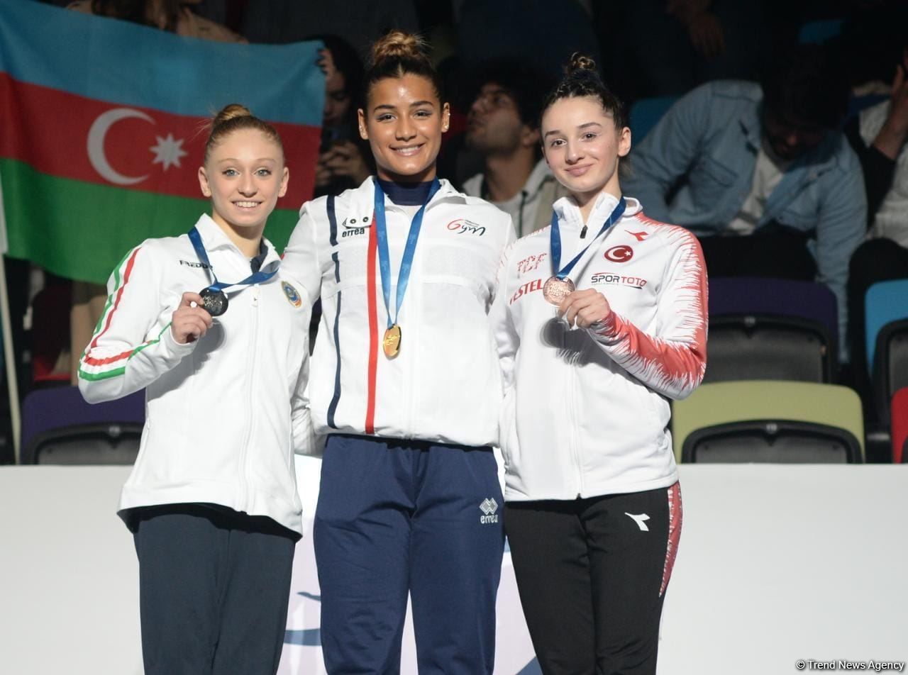 Baku hosts awarding ceremony for FIG Artistic Gymnastics World Cup winners